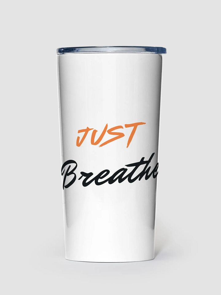 Breathe Easy 20oz Stainless Steel Tumbler product image (1)