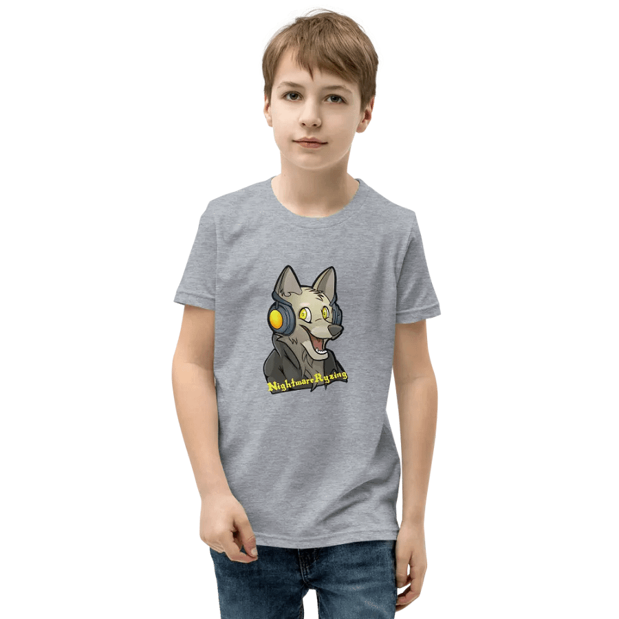 Nightmare Ryzing Wolf Youth T-Shirt product image (1)