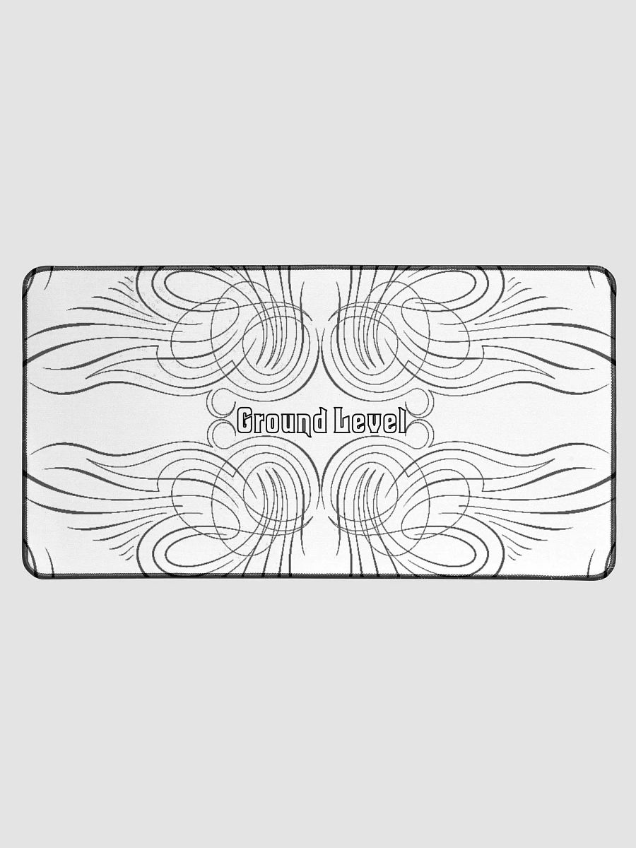 White & Black Desk Mat product image (1)