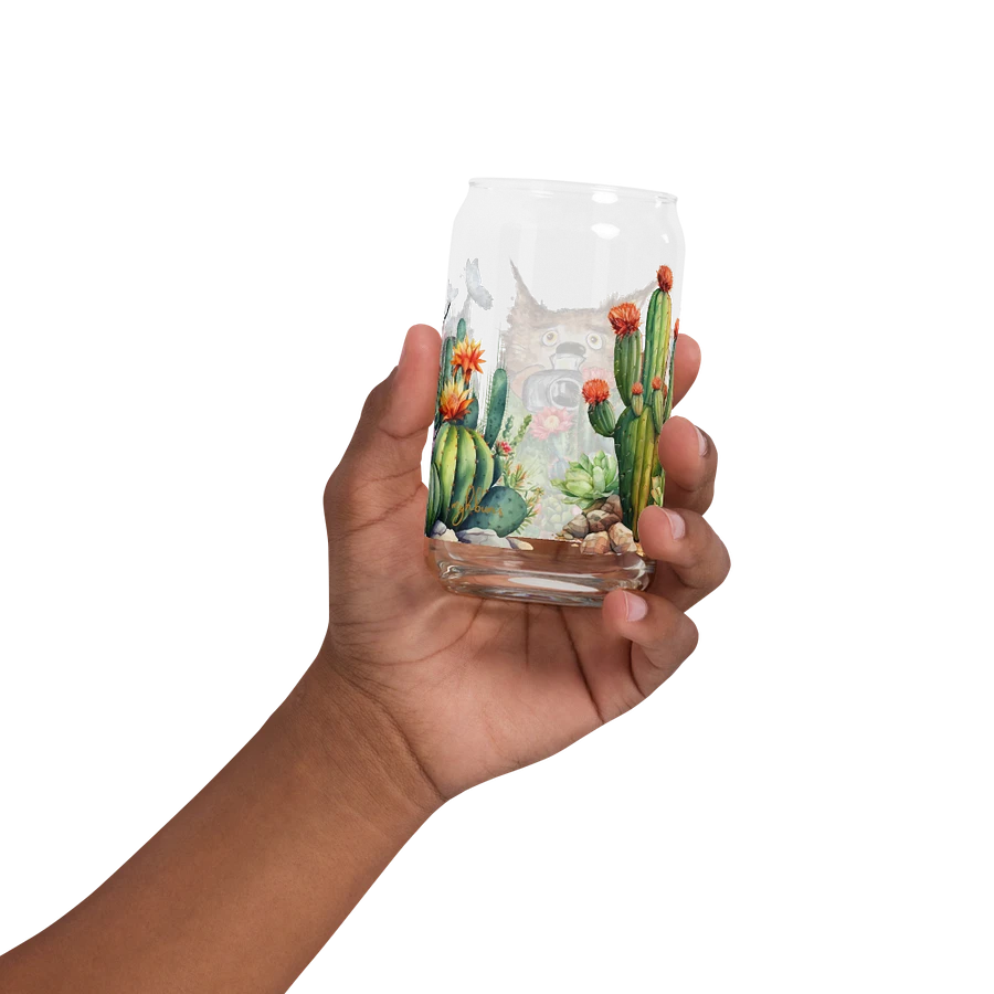 Desert Bloom: A Tale of Resilience Glass Can (16 oz) product image (17)