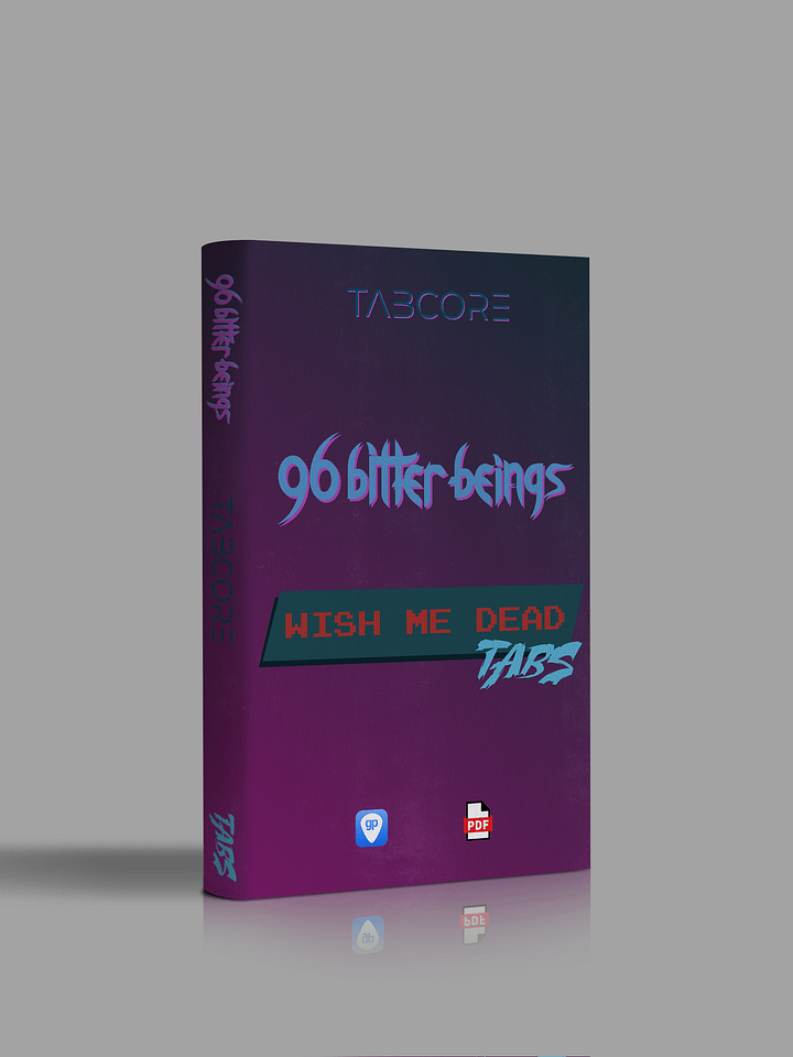 96 Bitter Beings - Wish Me Dead - Guitar Tabs product image (1)