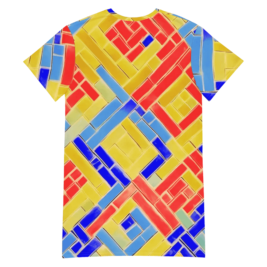 Neon Nights T Shirt Dress product image (2)
