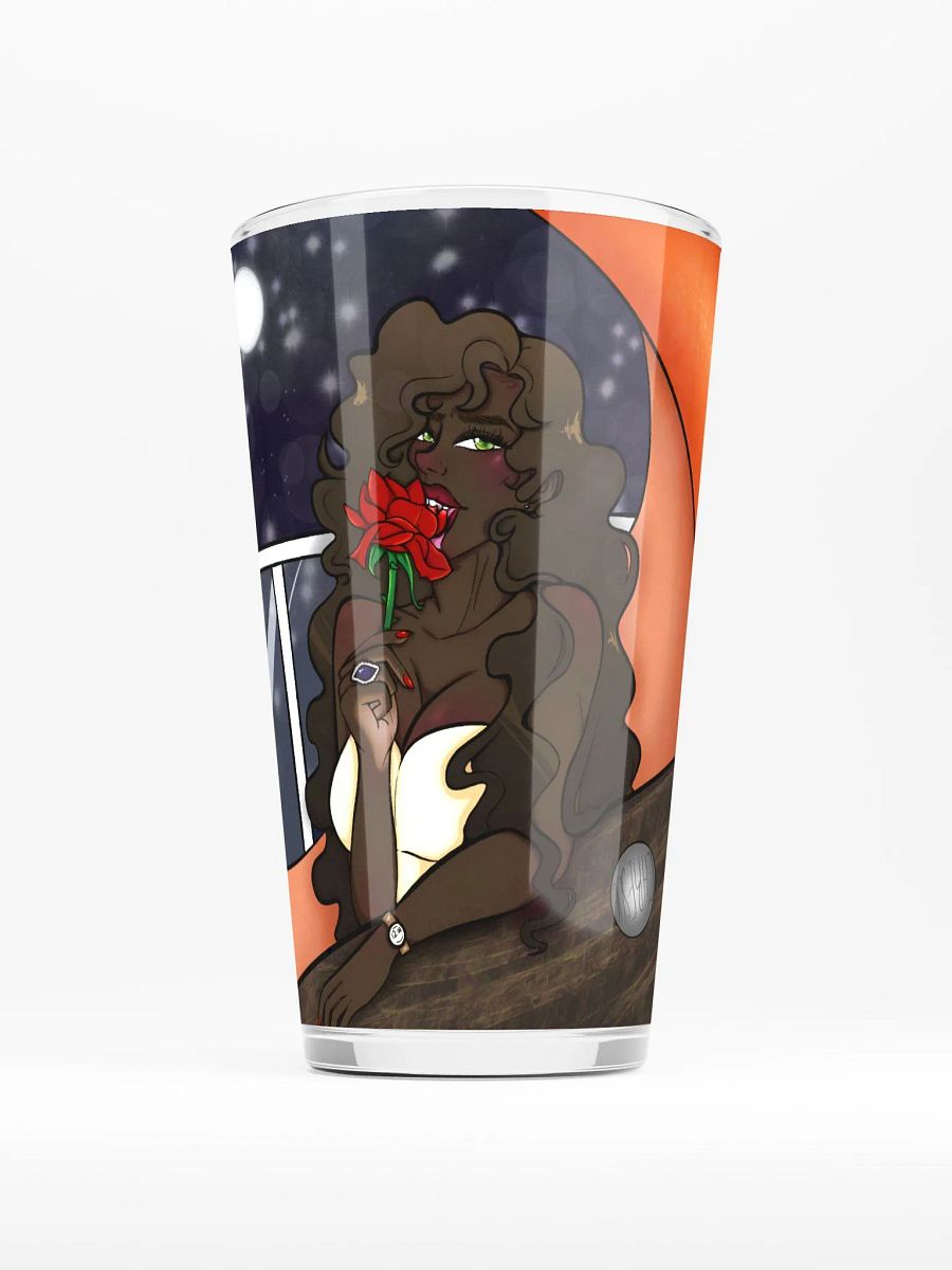 Vampire Girl Pint Glass product image (1)