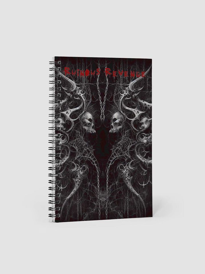 Ruinous revenge ETHEREAL DARKNESS edition spiral notebook product image (1)