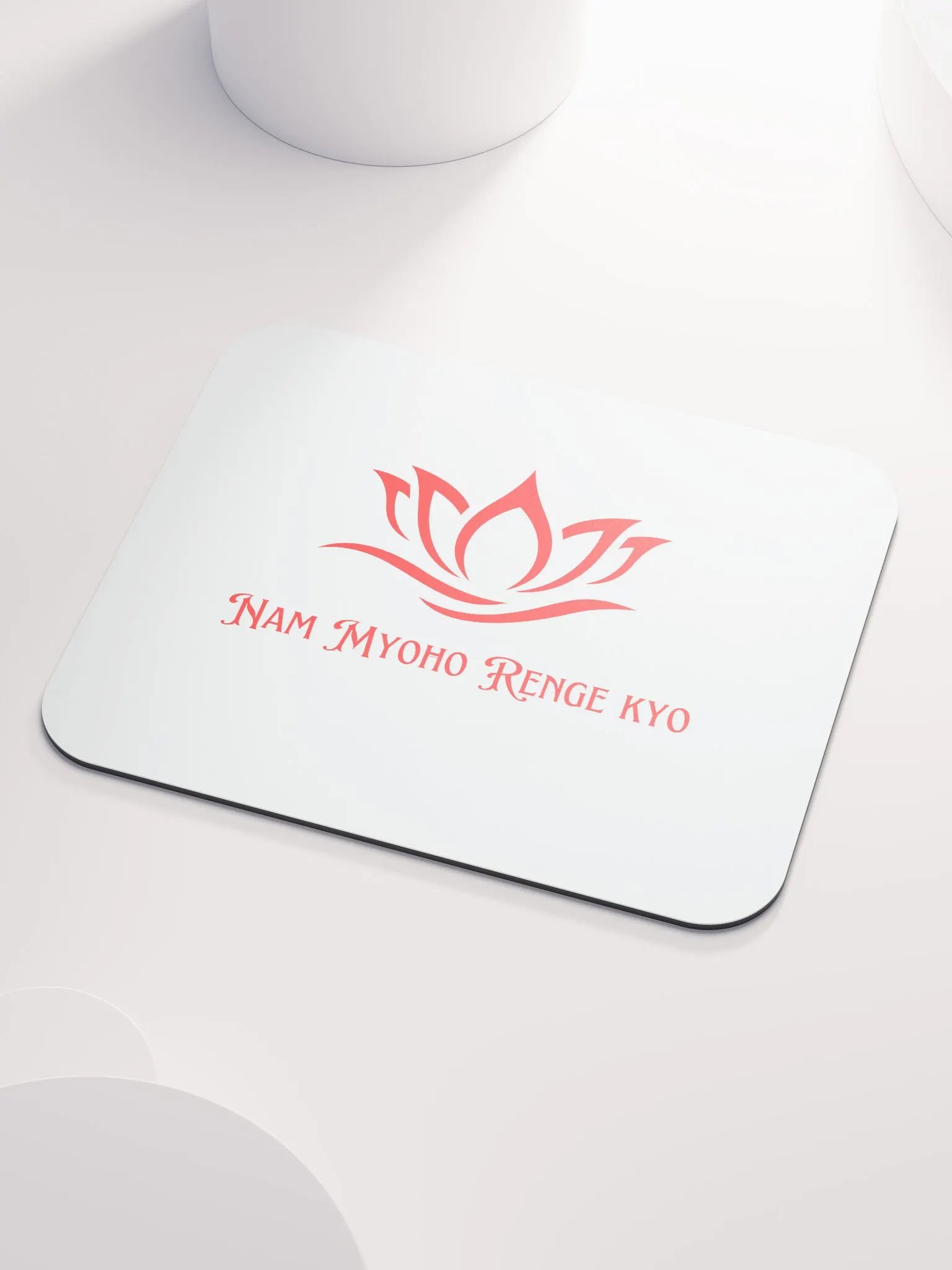NMRK Lotus Harmony Mouse Pad (Red) product image (3)