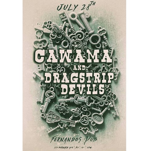 Kelowna!  We'll be back at @fernandospub with our buddies Cawama on July 28th