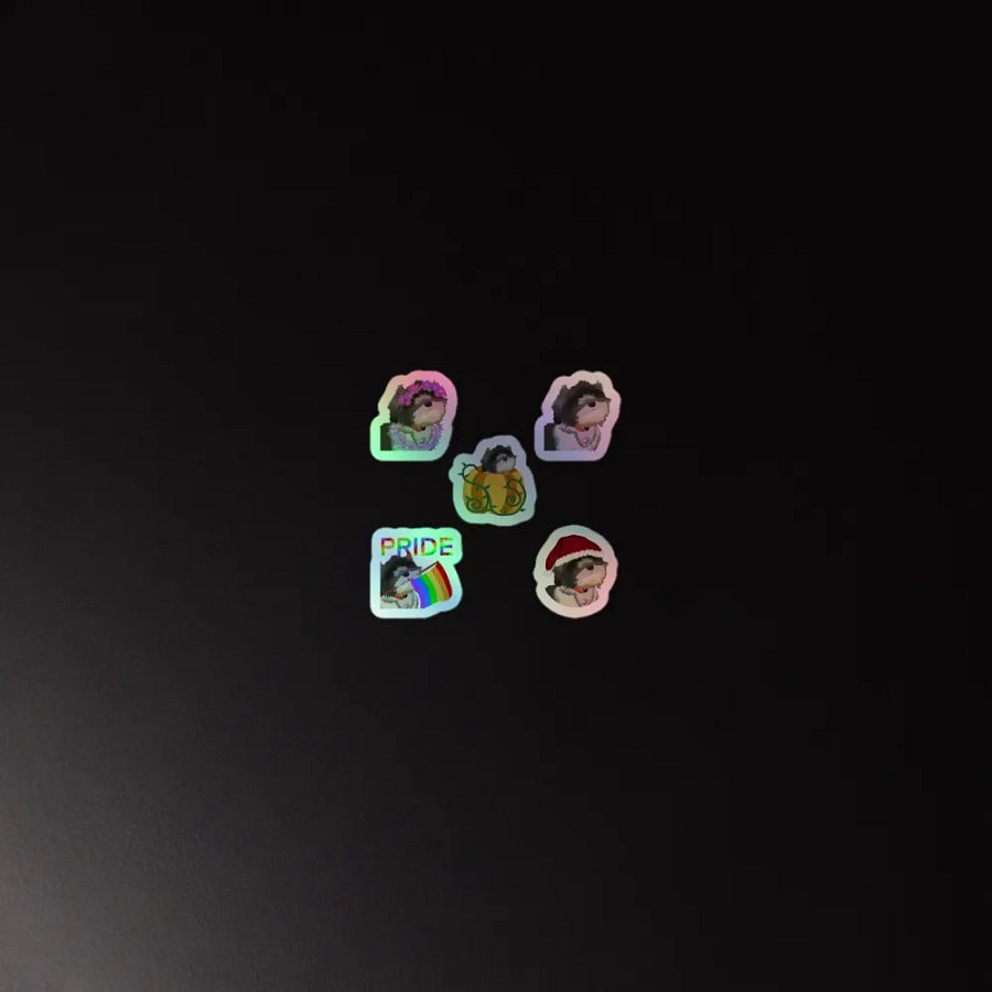 Seasons of Bella Holographic Sticker Pack product image (4)