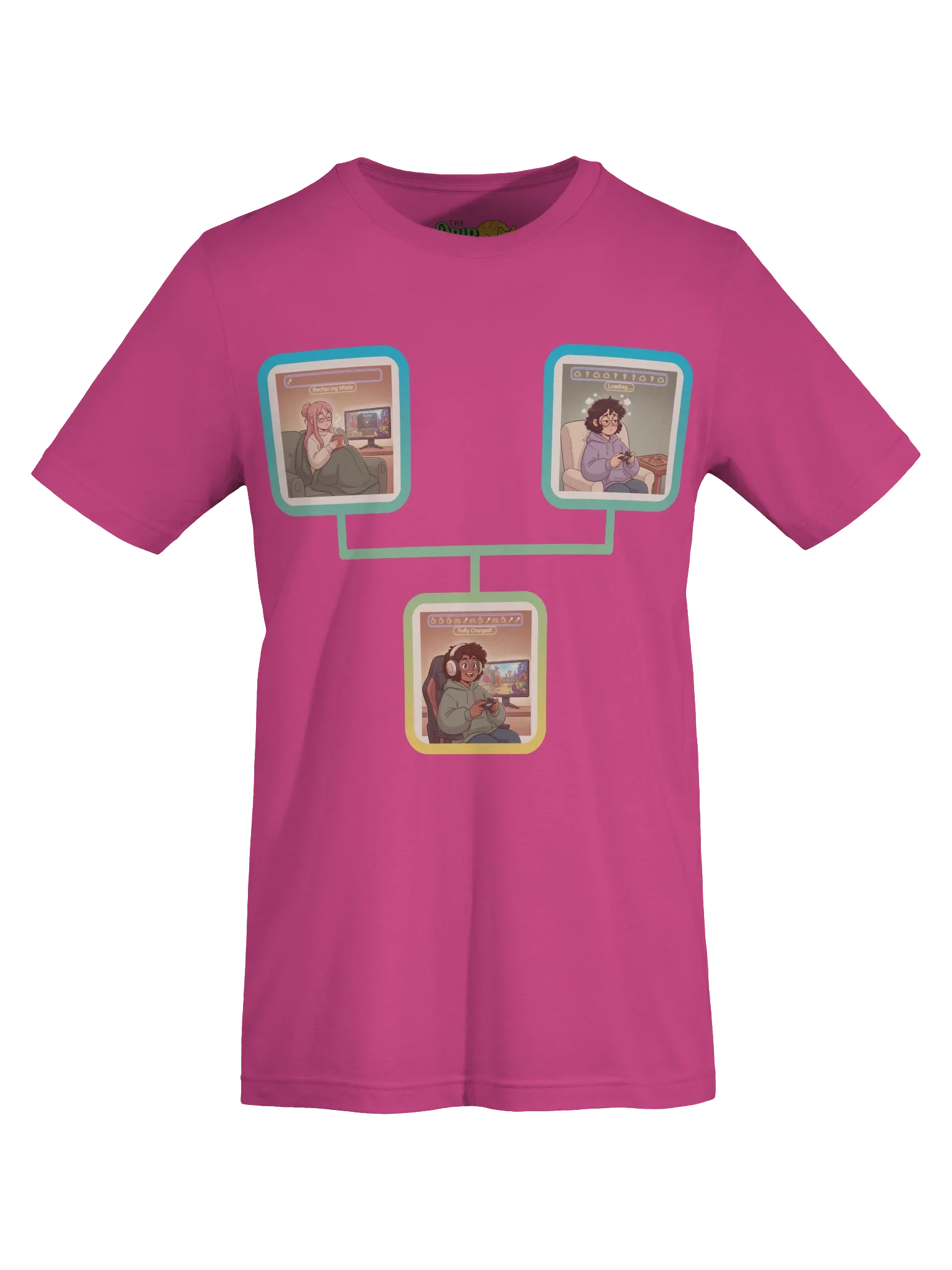 Character Status Today Shirt | Mood T-Shirt for Neurodivergents product image (3)