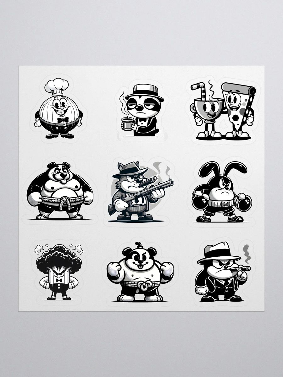 Vintage Cartoon Stickers product image (1)