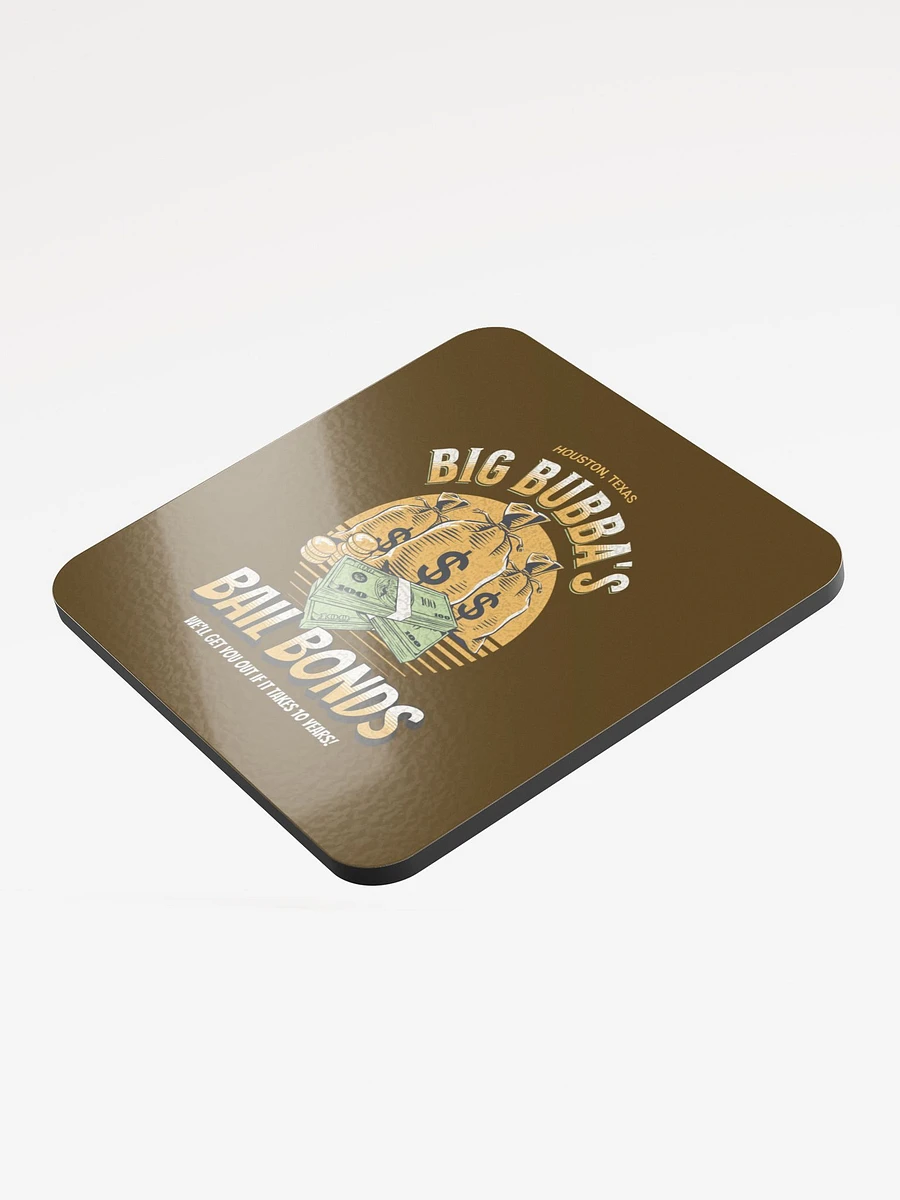 Big Bubba's Bail Bonds Beverage Coaster product image (3)