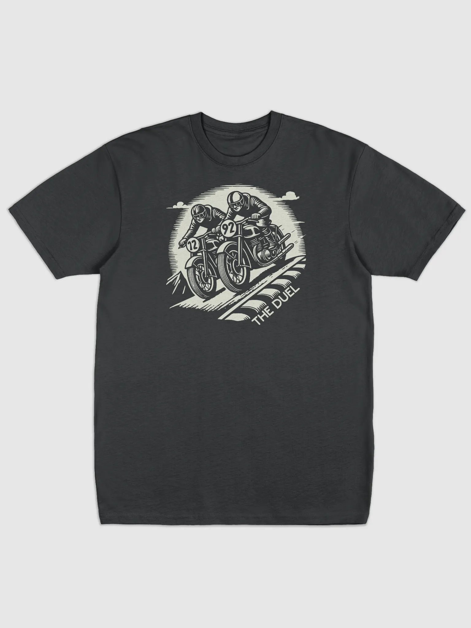 Motorcycle Racing Vintage Branch Men's Tee product image (1)