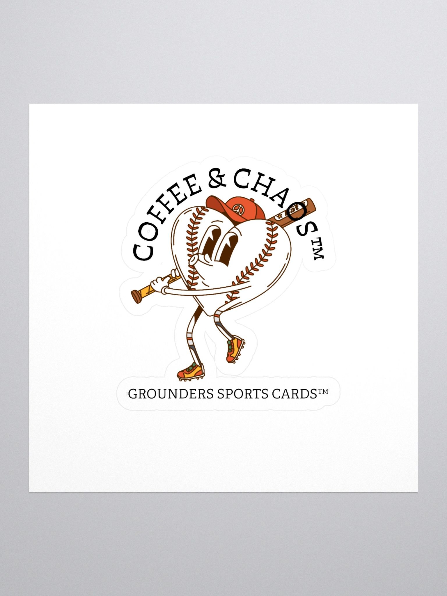 Coffee & Chaos™ Sticker product image (1)