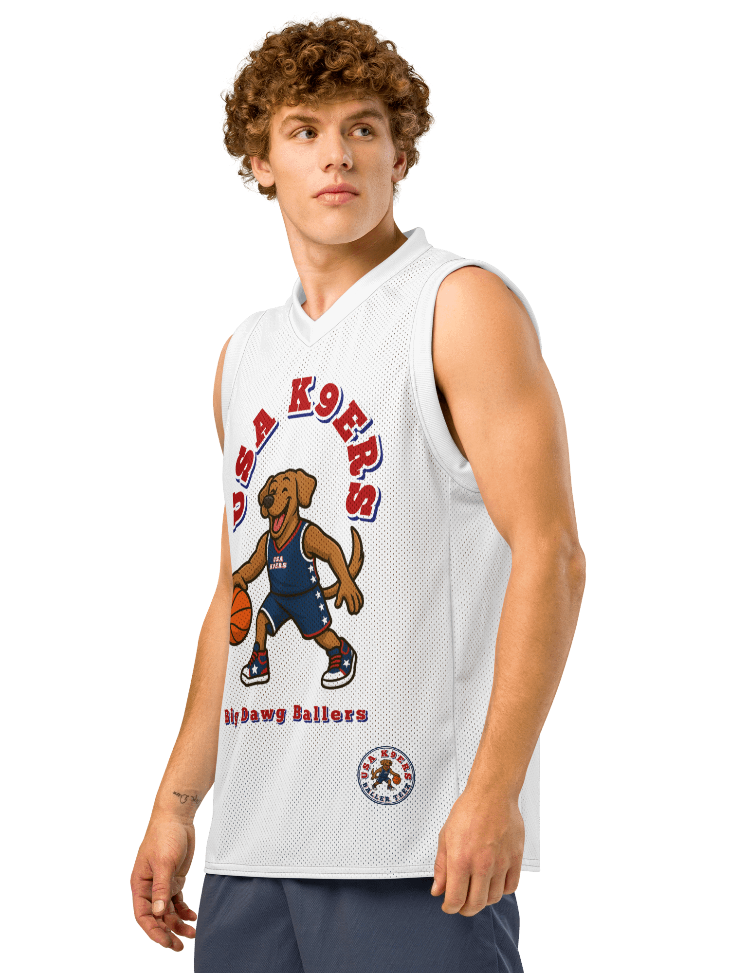 USA K9ERS Labrador Premium Basketball Jersey product image (4)