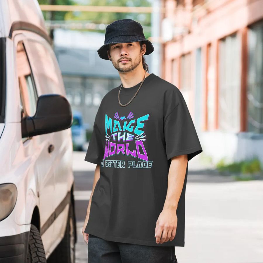 Make the world a better place custom Tee product image (8)