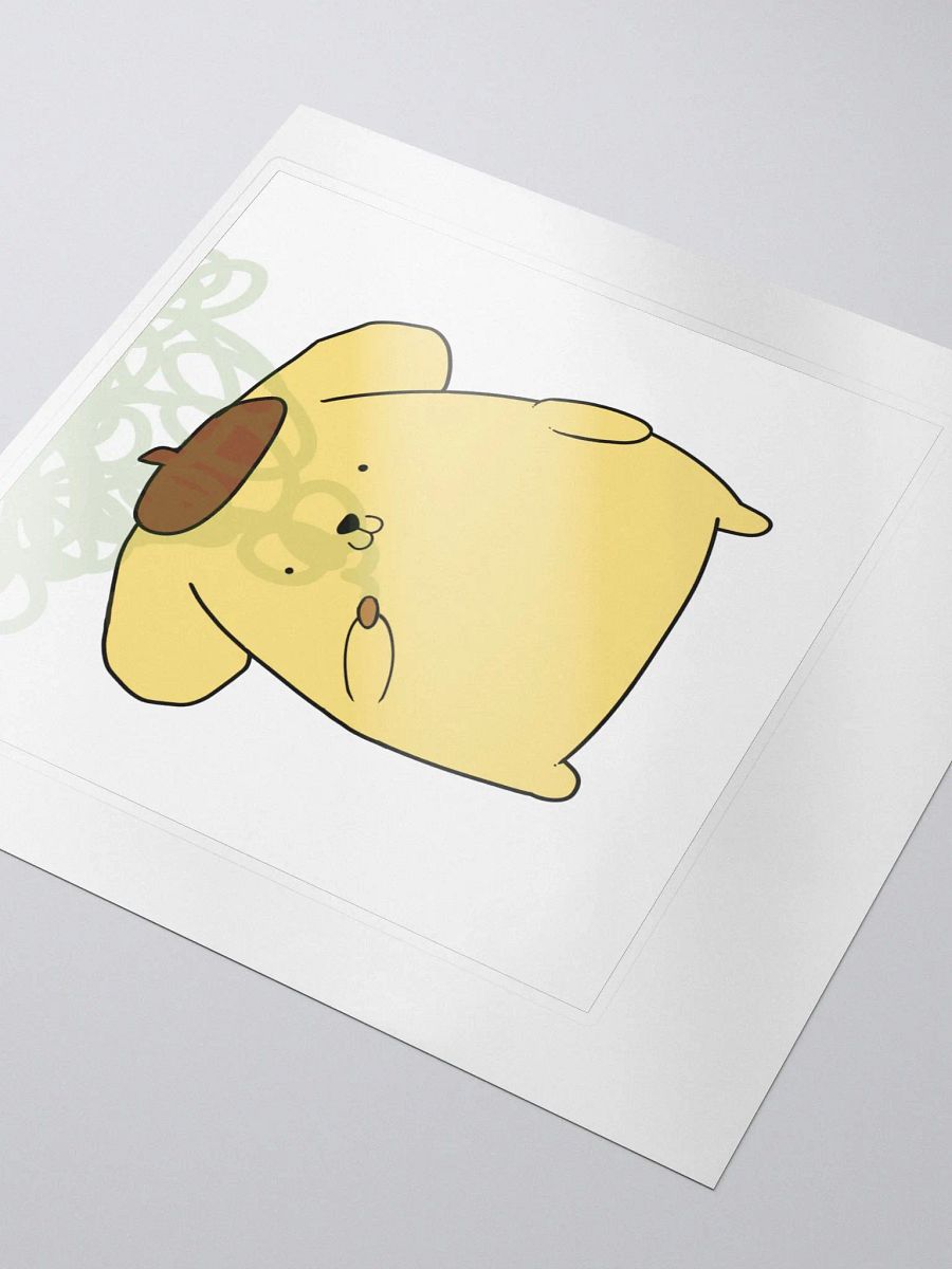 Pompompurin Sanrio Smoking Sticker product image (3)