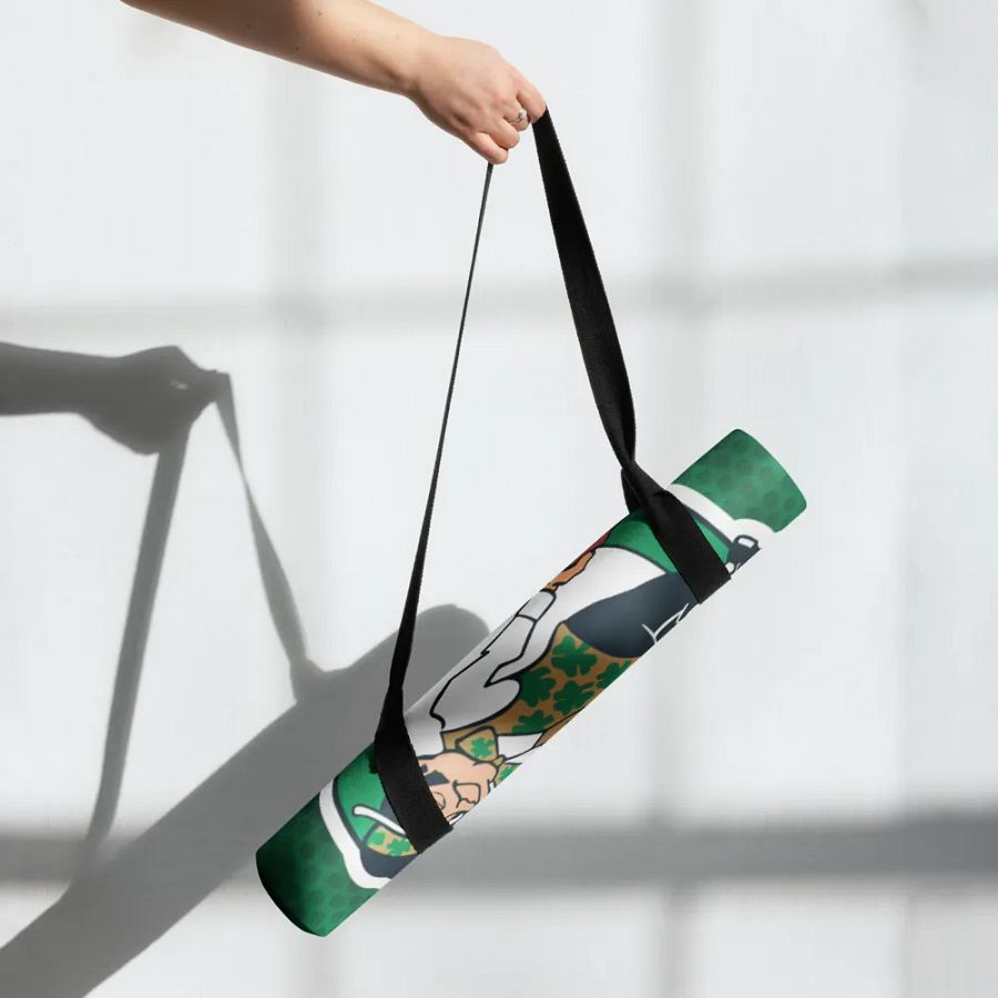 Lucky Leprechaun Yoga Mat product image (7)