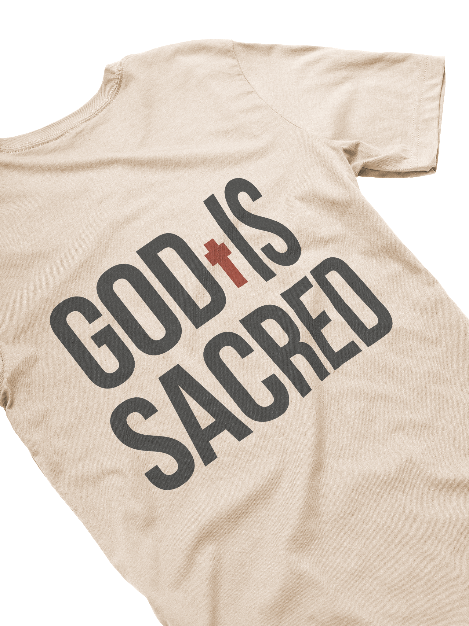 God Is Sacred — Essential Tee (Light) product image (4)