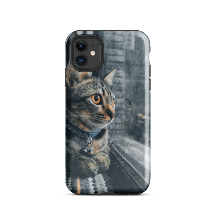Tabby Cat Reflection iPhone® Tough Case product image (47)