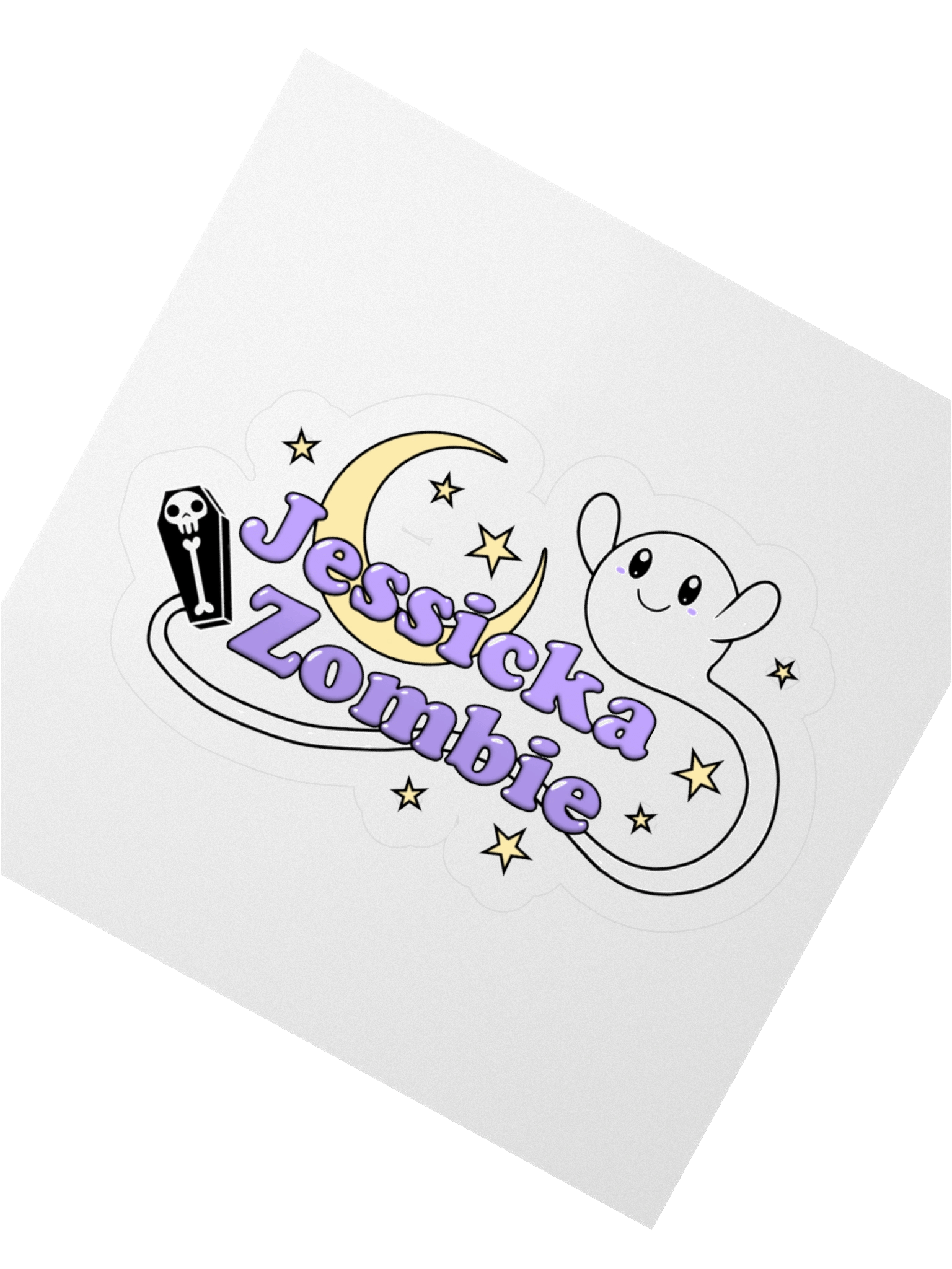 JessickaZombie Logo Sticker product image (6)
