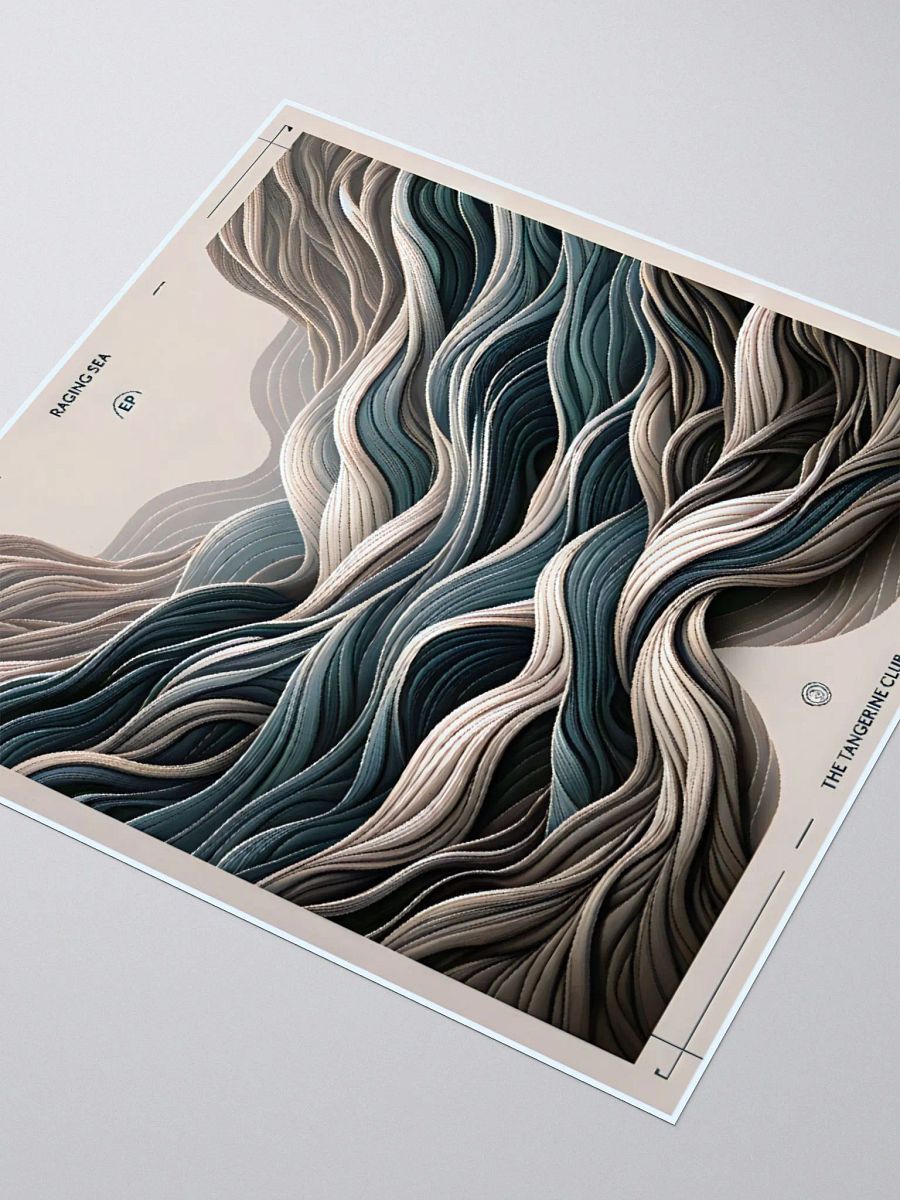RAGING SEA Art Kiss Cut Sticker product image (3)