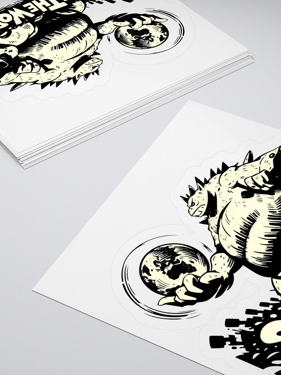 Monochrome Monster: Spin the World Sticker product image (11)