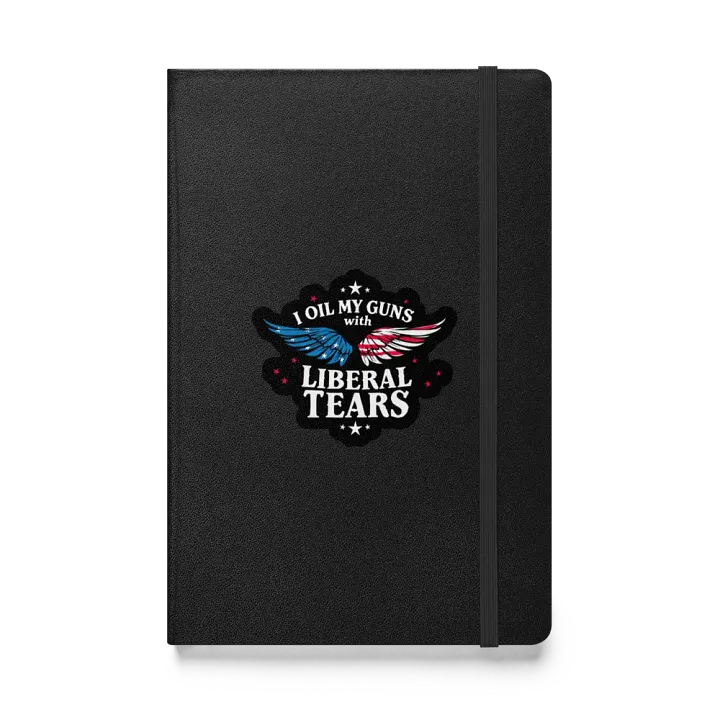 Hardcover Notebook: Liberal Tears Gun Oil product image (1)