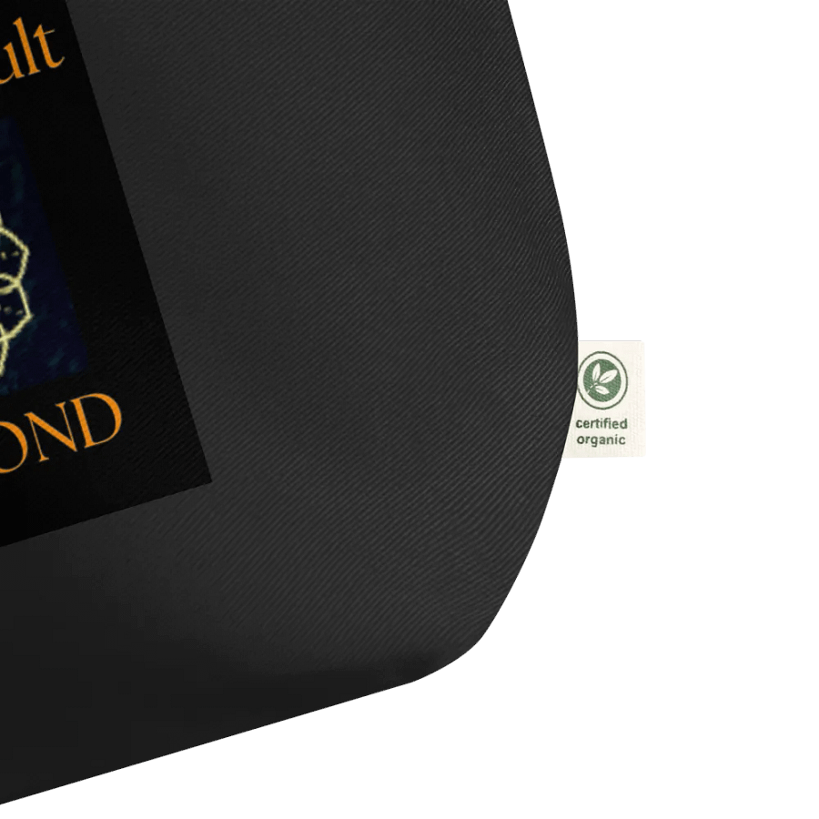 Lotus Serenity Organic Tote_Black product image (2)