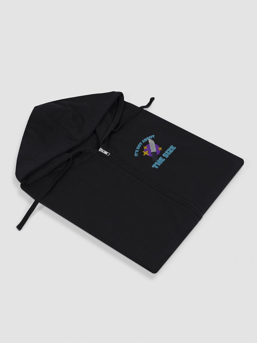 It's Not About the Size Zip Hoodie product image (3)