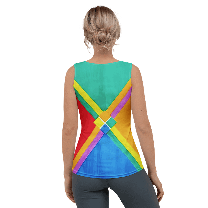"Color Theory Study in Gauche 2020" Women's Tank Top product image (2)