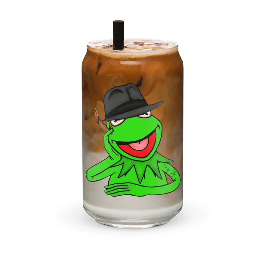 Kermit Glass (Can Shaped) (Logo) product image (6)