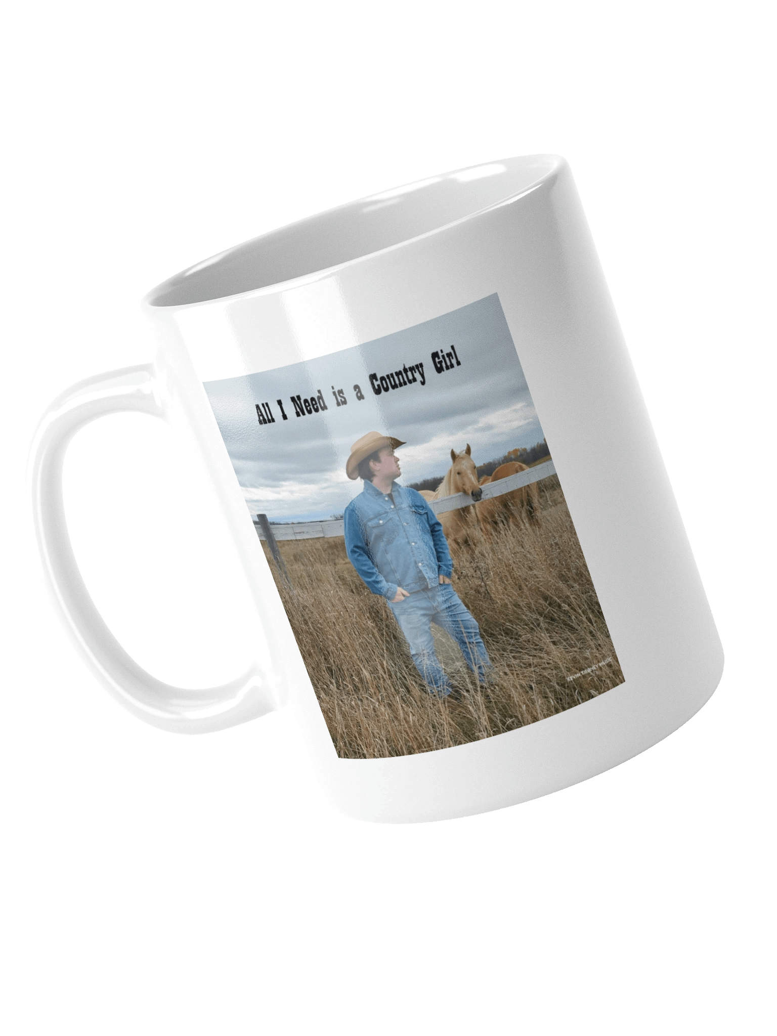 All I Need is a Country Girl Horse and Field Mug product image (2)