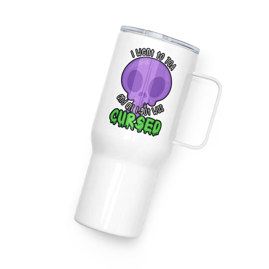 All I Got Was Cursed - Warlock - Travel Mug w/Handle product image (4)