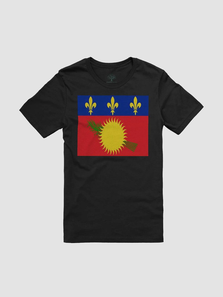 Exclusive Unisex Guadeloupe Flag Graphic Tee by Graphic Grove product image (3)