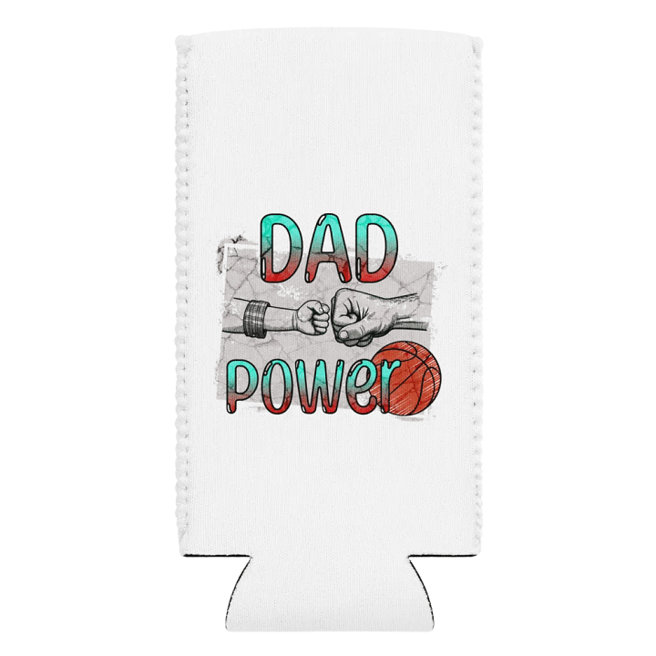 Dad Power Basketball Can Cooler - Slam Dunk Edition product image (2)