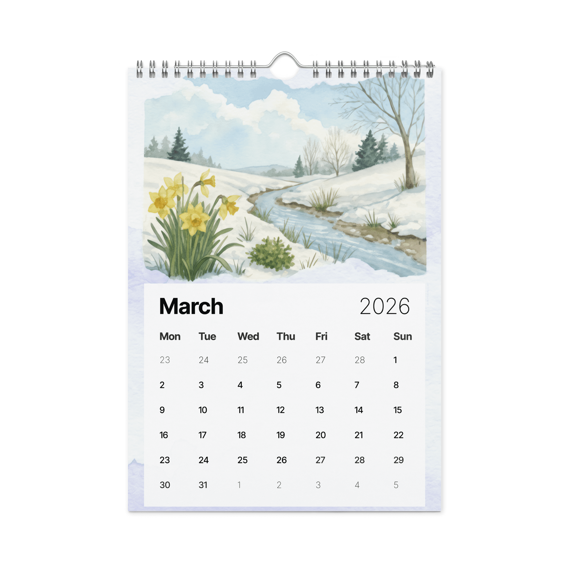 Wall Calendar 2026 product image (9)
