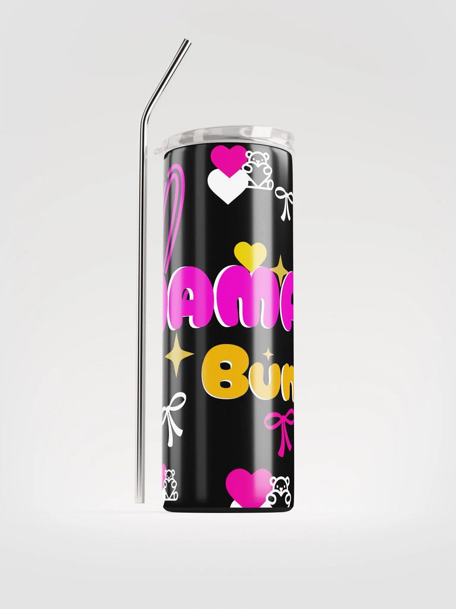 MAMA'S Bunny Stainless Steel Tumbler with reusable Straw, leak proof cup lid, Tumbler Mug Drinkware Flasks product image (1)