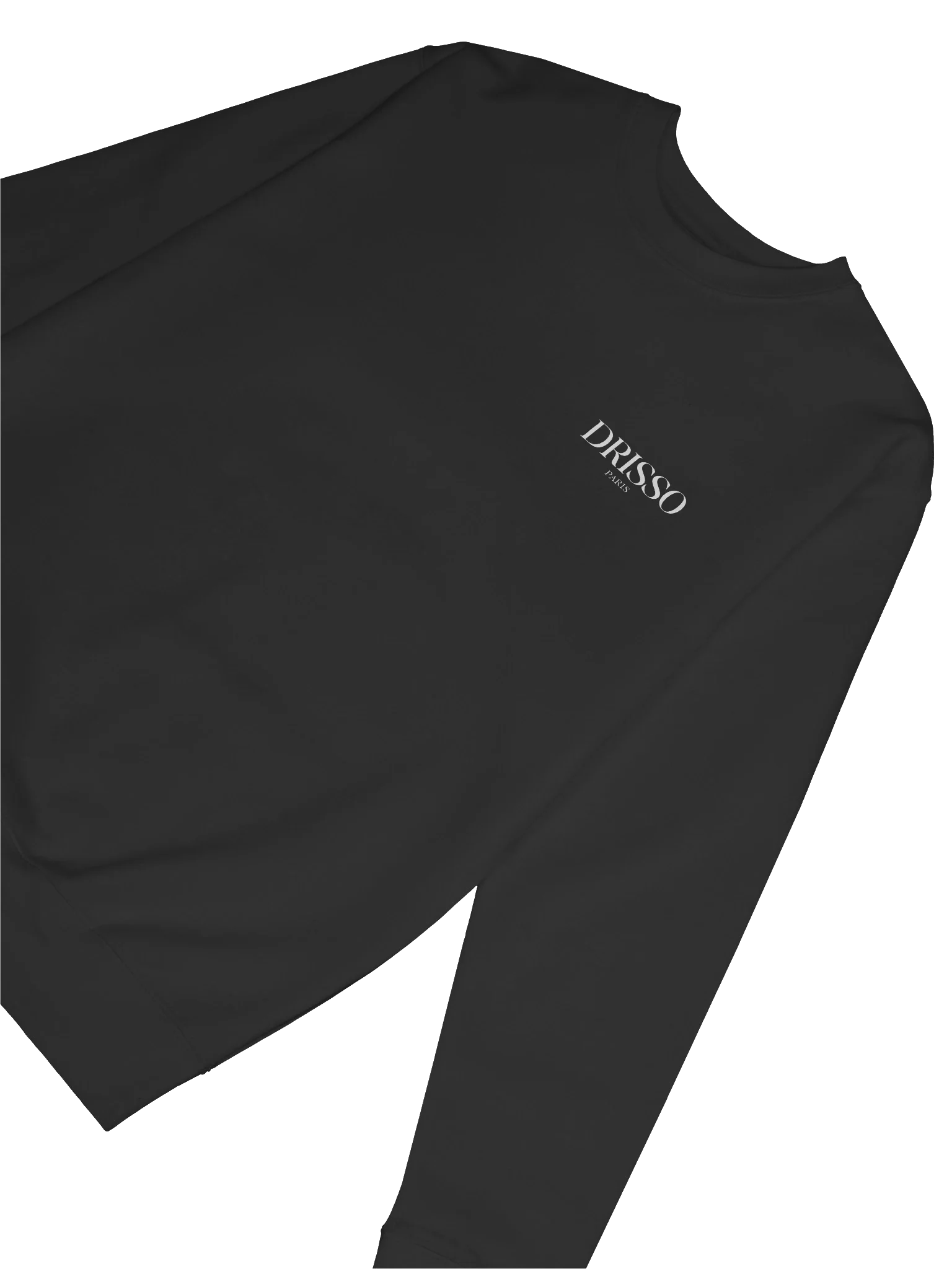 Drisso Paris™ Black Cotton Heritage Premium Sweatshirt product image (6)