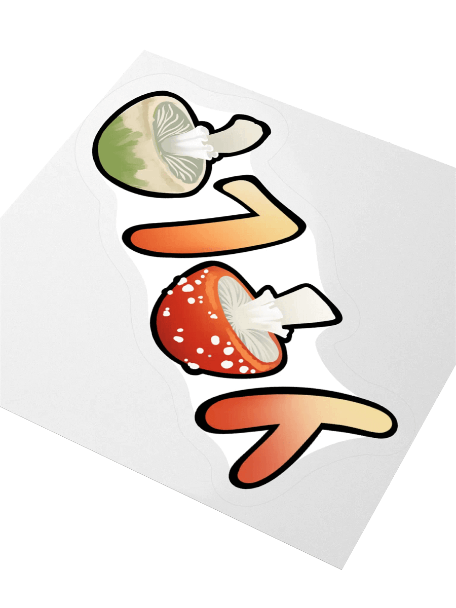 Yolo Mushroom Sticker product image (8)