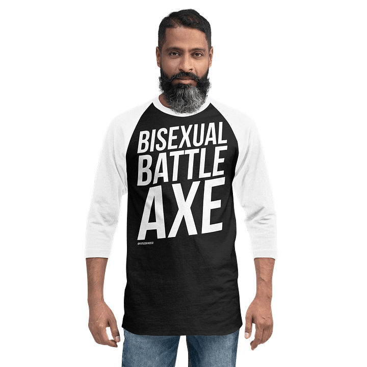 FUTILE DEVICE: BISEXUAL BATTLE AXE (BASEBALL TEE) product image (5)