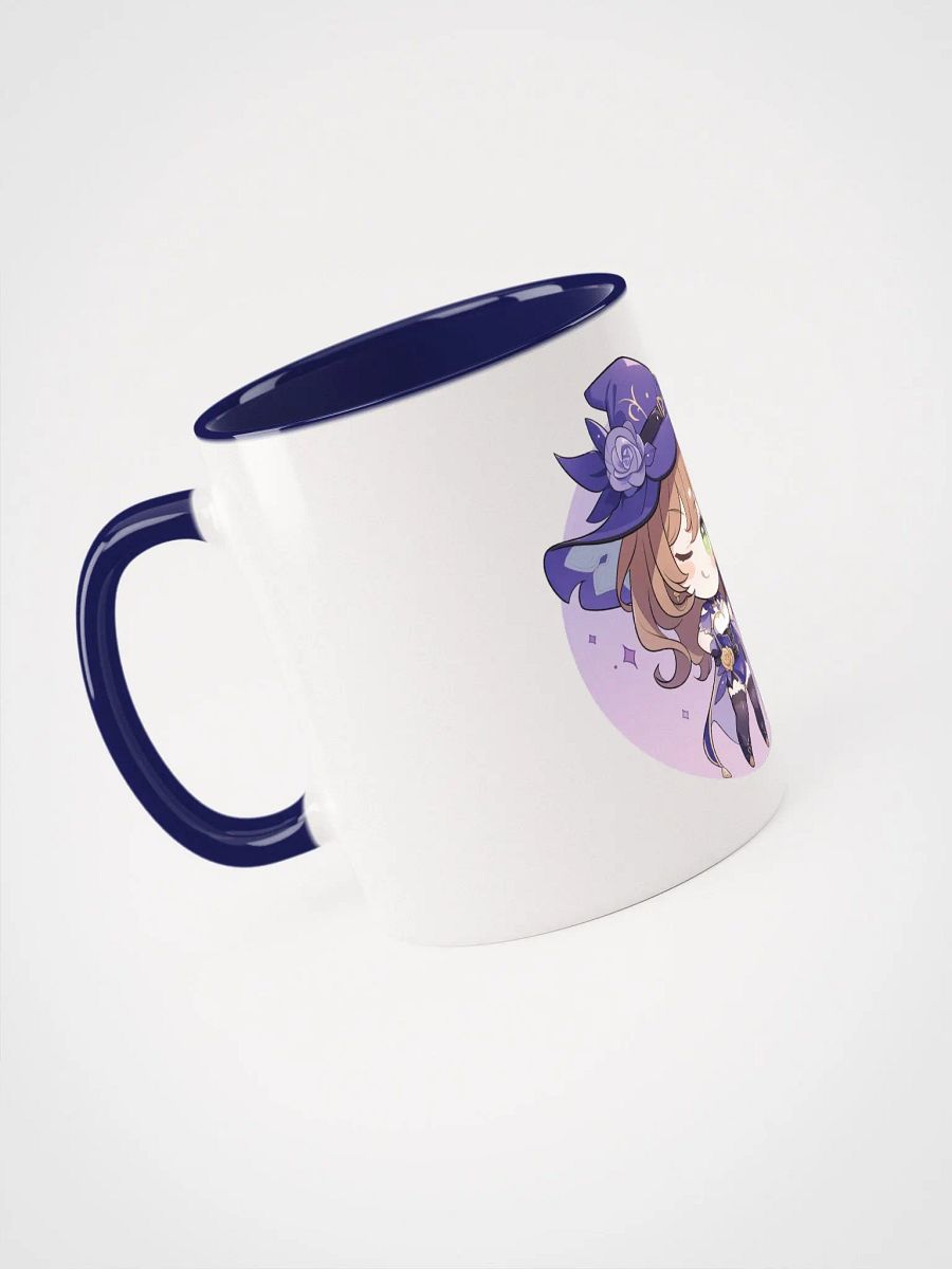 Lisa Genshin Impact Ceramic Mug – Dark Blue Handle & Interior product image (4)