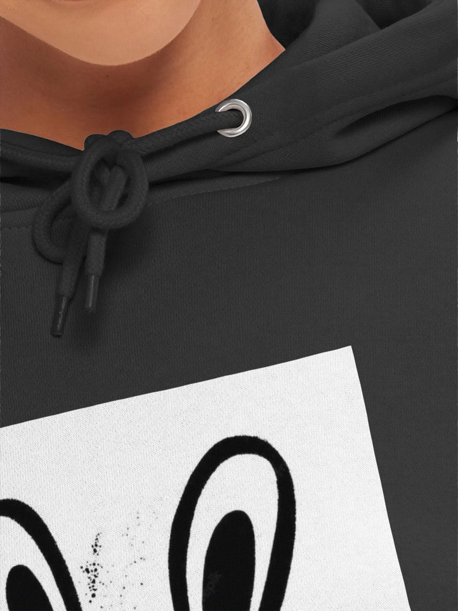 Graffiti Bunny Streetwear Hoodie product image (49)