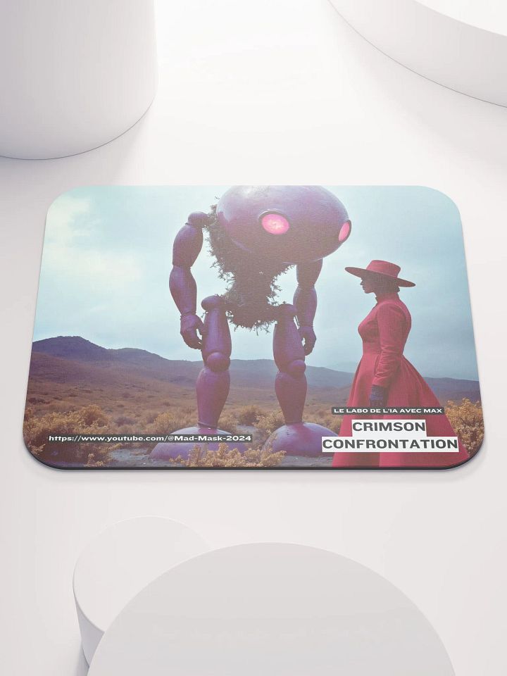 Classic Mouse Pad : Crimson Confrontation product image (1)