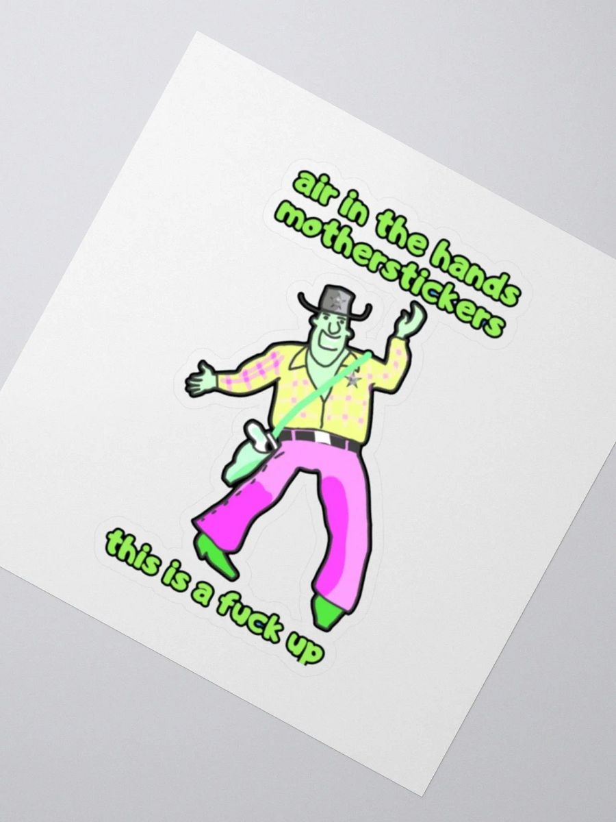 AIR IN THE HANDS MOTHERSTICKERS... product image (5)
