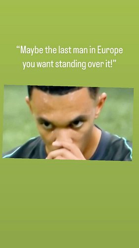 Always TAA! #championsleague #liverpoolfc