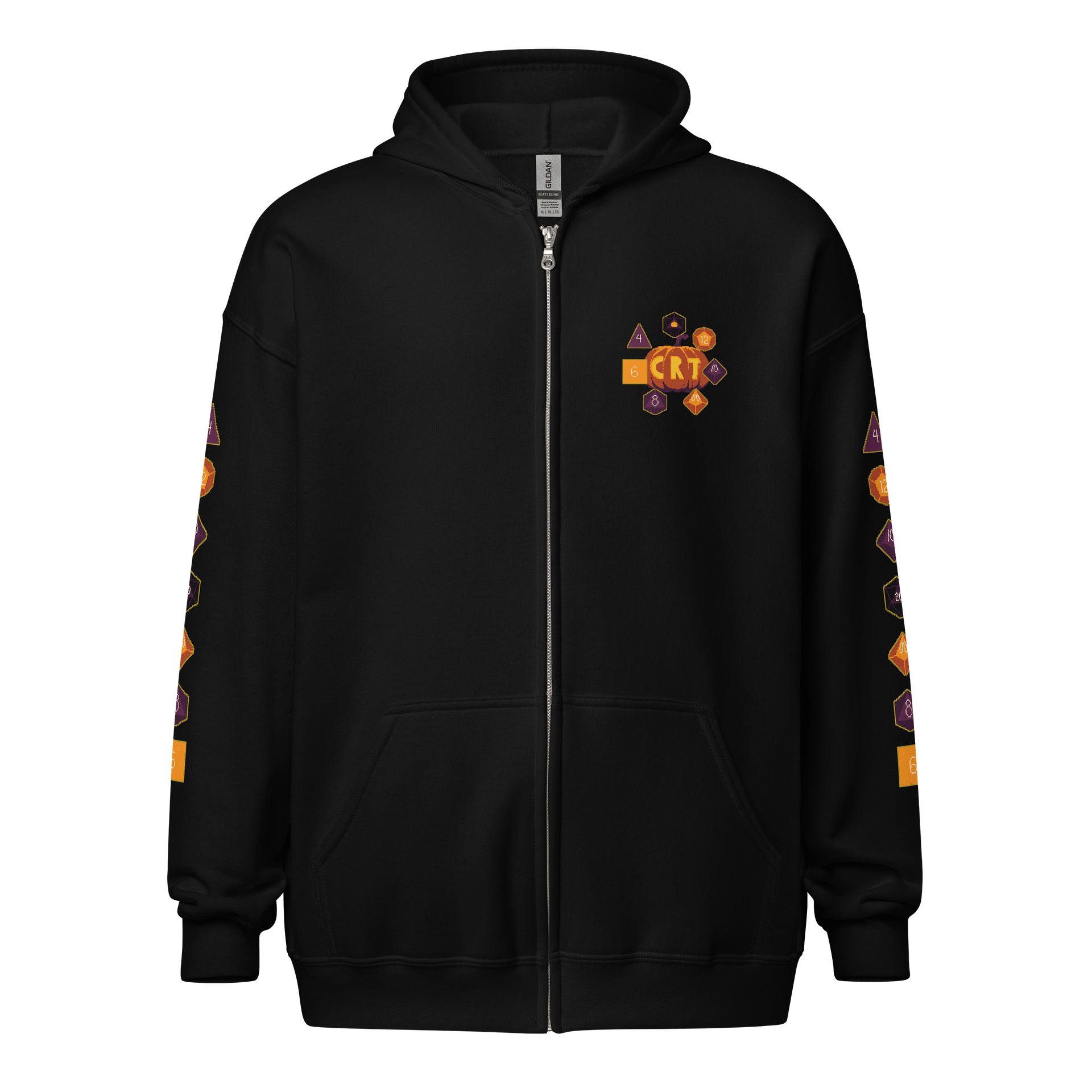 CRT Dice Zip Up Hoodie product image (1)