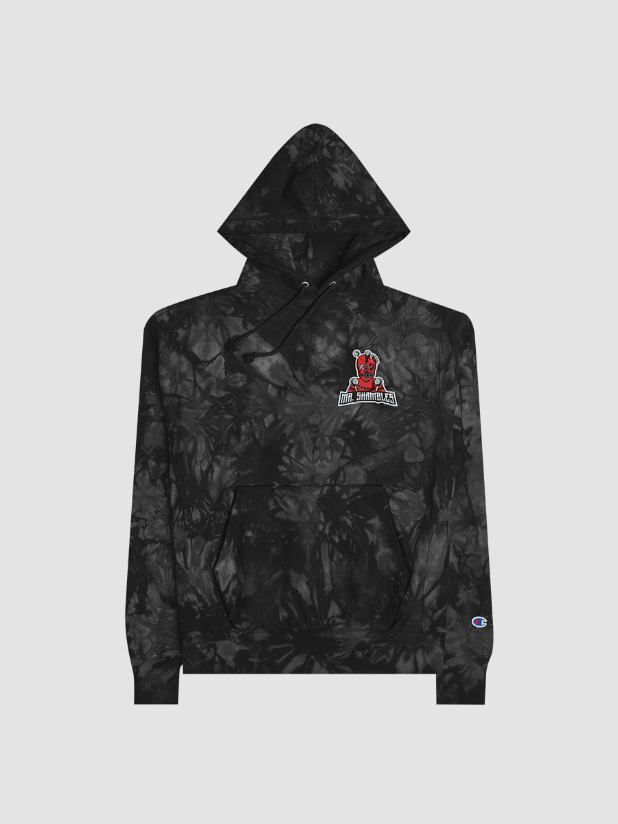 Shambles tie-dye hoodie (Off-Set Logo) product image (2)