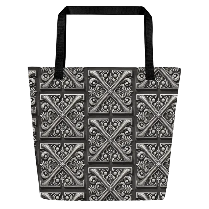 Symmetrical Swirls All-Over Tote Bag product image (1)