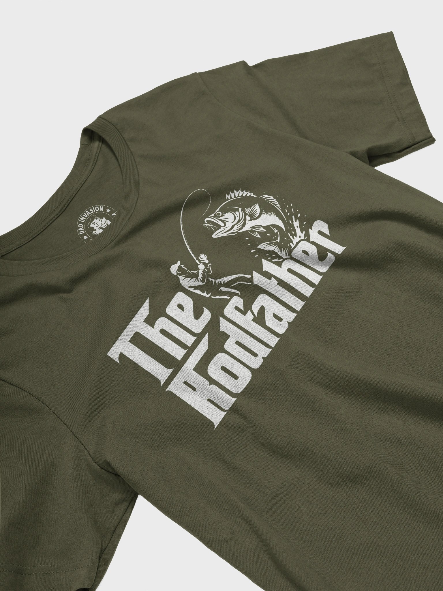 The Rodfather Funny Fishing Dad T-Shirt product image (2)