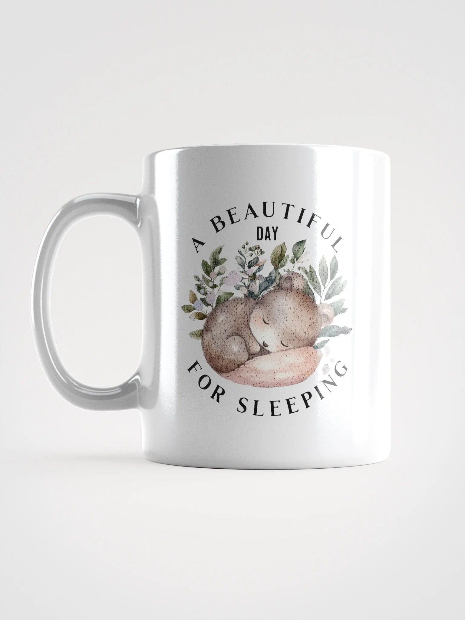 A beautiful day for sleeping - Bear 11oz mug product image (6)