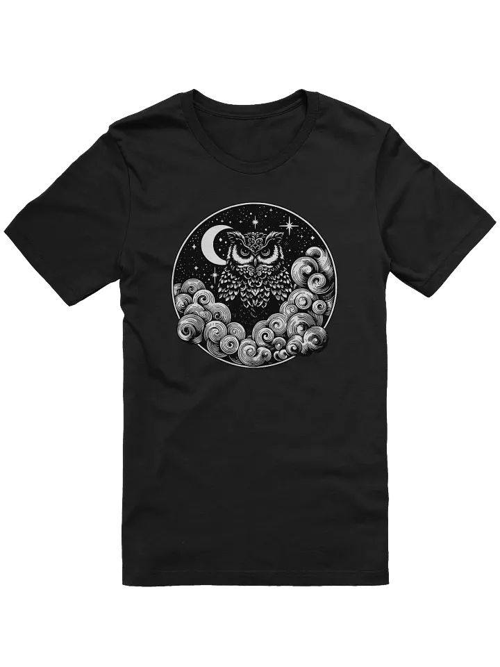 Starry Night Owl T-Shirt product image (1)